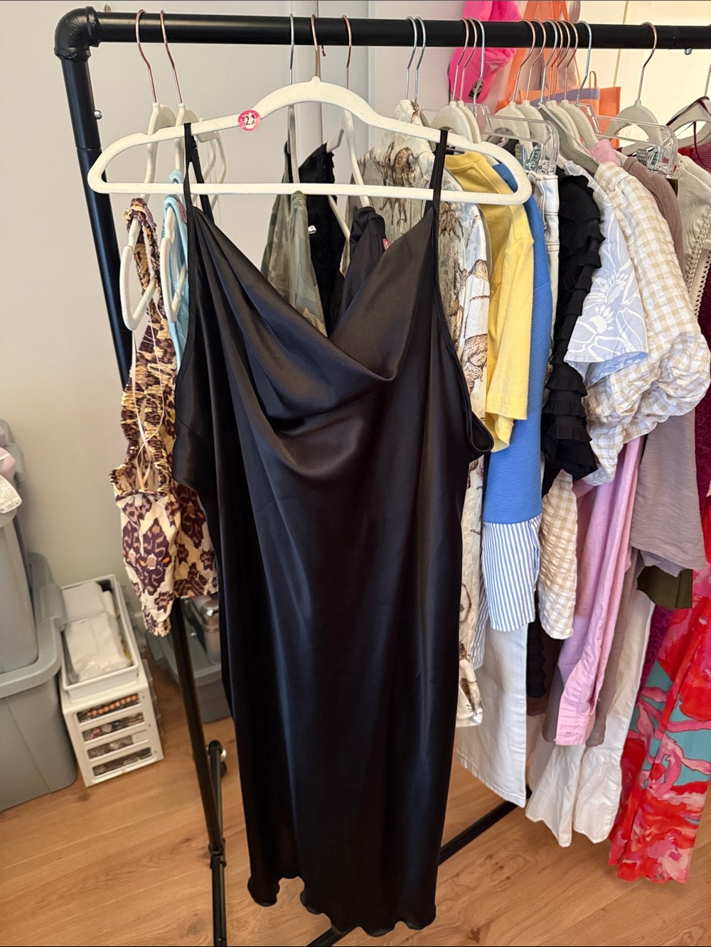 BEBE satin dress size 2x